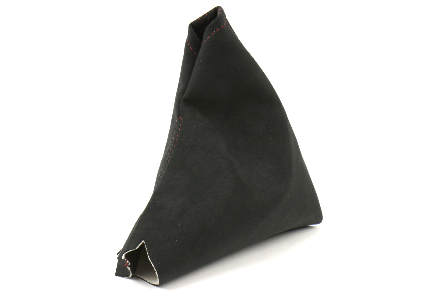 ASA1401040101 AutoStyled Black MicroSuede E-Brake Boot with Red Stitching - 2015+ WRX / STI,