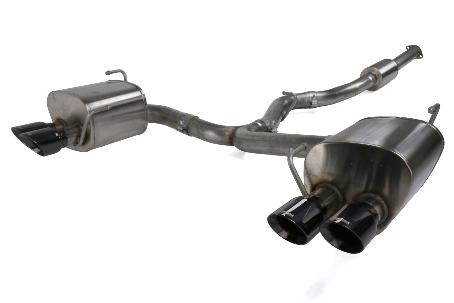 COR14857BLK Corsa 3" Catback Exhaust System - 2015+ WRX / 2015+ STI-Black Diamond Tips,