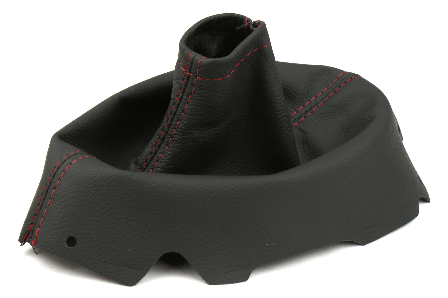 ASA1302010101 AutoStyled 2015+ WRX Leather Shift Boot Red Stitching,