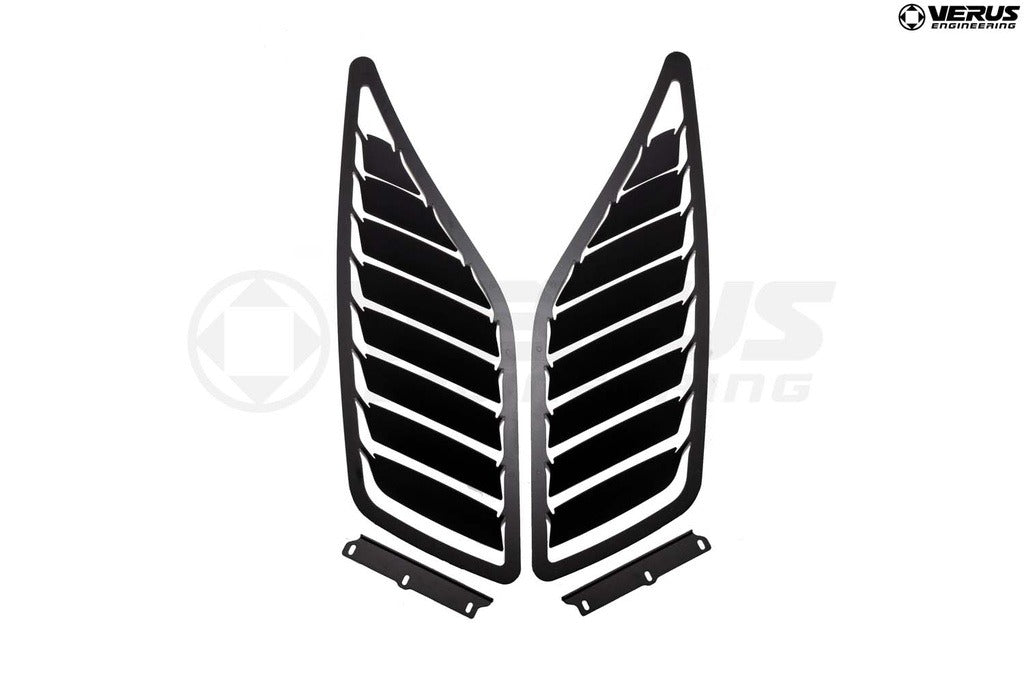 Verus Hood Louver Kit - Black - 2022-2024 Subaru WRX (VB)