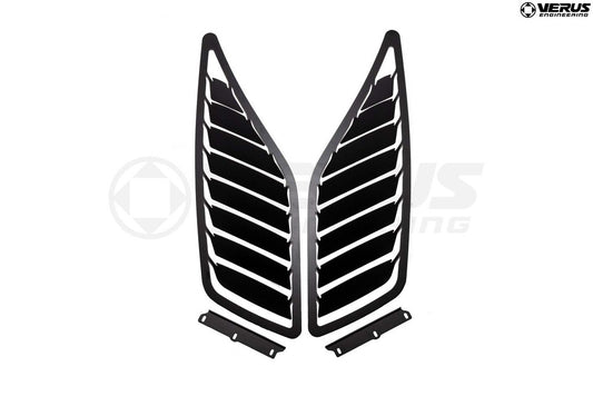 Verus Hood Louver Kit - Black - 2022-2024 Subaru WRX (VB)
