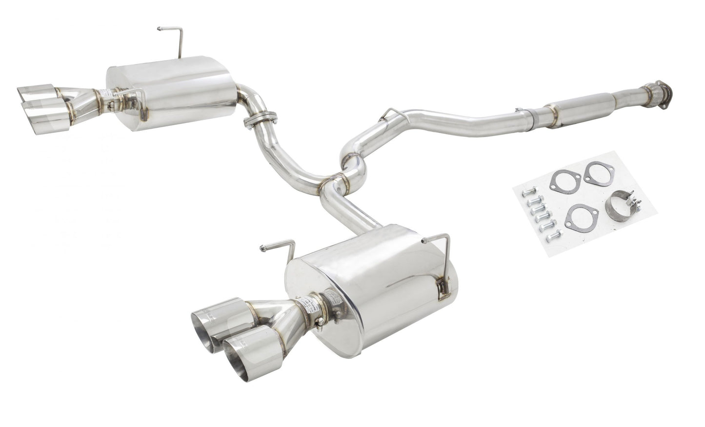 X-Force 3" Catback Exhaust - 2011-2021 Subaru WRX / STI