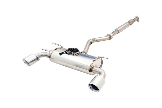 X Force Stainless Steel Cat-Back System w/ Varex Muffler - 2013-2021 Scion FR-S / Subaru BRZ / Toyota 86
