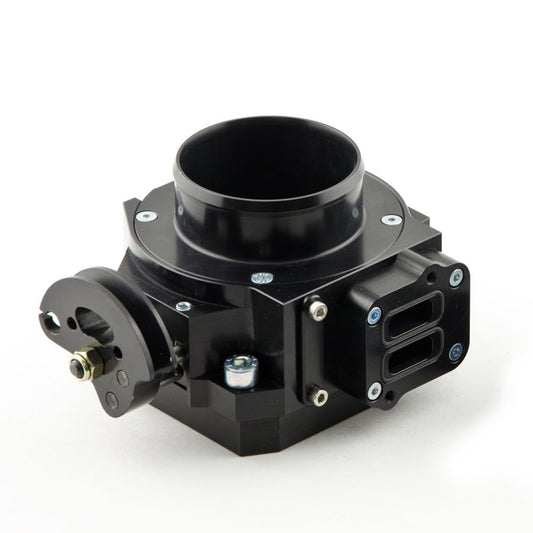 Boomba Racing 75MM Throttle Body - Anodized Black - 2002-2005 Subaru WRX