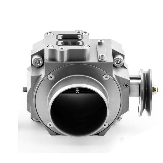 Boomba Racing 75MM Throttle Body - Natural Aluminum - 2002-2005 Subaru WRX