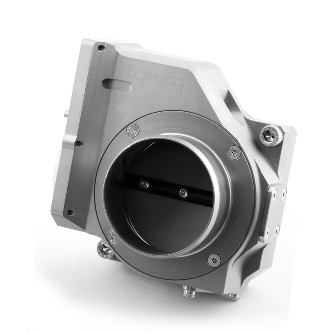 Boomba Racing STI 75mm DBW Throttle Body (Bolt On) - Natural Aluminum - 2004-2021 Subaru STI