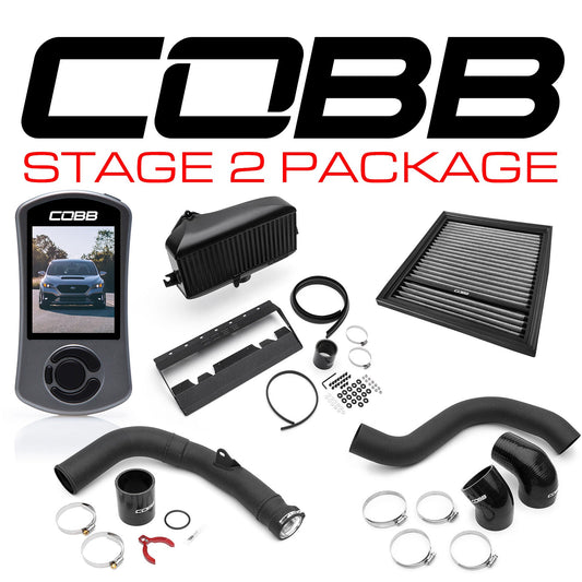 COBB Tuning Stage 2 Power Package - Black - 2022-2024 Subaru WRX
