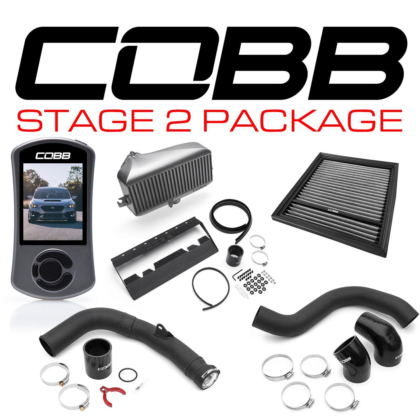 COBB Tuning Stage 2 Power Package - Silver - 2022-2024 Subaru WRX