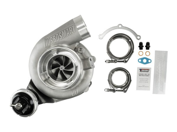 TurboSmart TS-2 Turbocharger (Water Cooled) 6262 V-Band 0.82AR Internally Wastegated - Universal