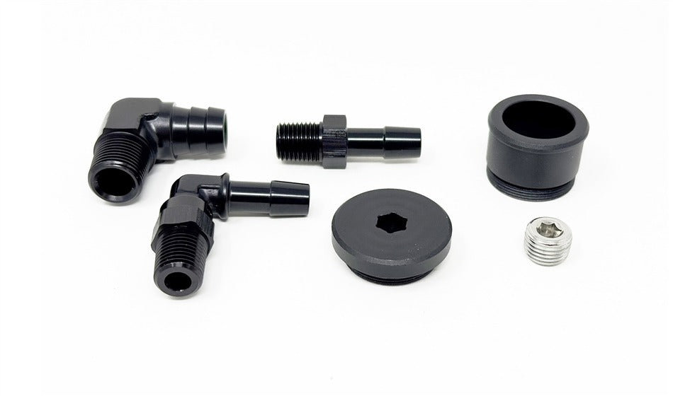 Torque Solution Cast Aluminum HD Hard Turbo Inlet - 84mm / 3.3" FP Coupler - 2002-2007 Subaru WRX / 2004-2021 STI