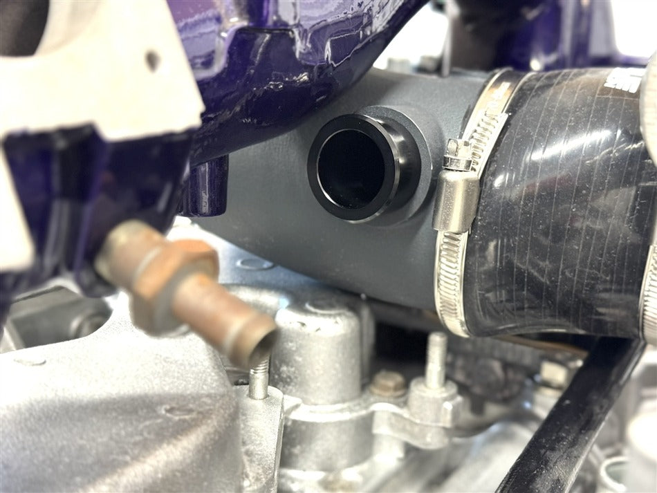 Torque Solution Cast Aluminum HD Hard Turbo Inlet - 84mm / 3.3" FP Coupler - 2002-2007 Subaru WRX / 2004-2021 STI