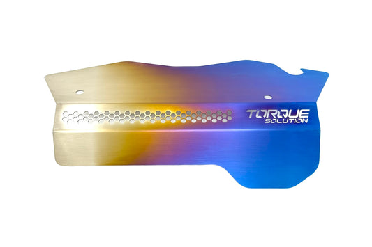 Torque Solution Titanium Engine Pulley Cover - 2022-2025 Subaru WRX