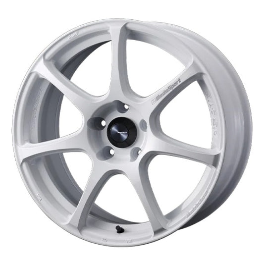 WedsSport SA-75R White (Face: R) 18x9.5 +38 5x114.3 (Single Wheel) - 2015-2024 Subaru WRX / 2015-2021 STI / 2019-2024 Forester