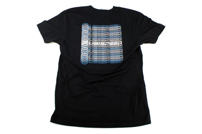 Subispeed Repeated Logo T-Shirt (Black) - Size L