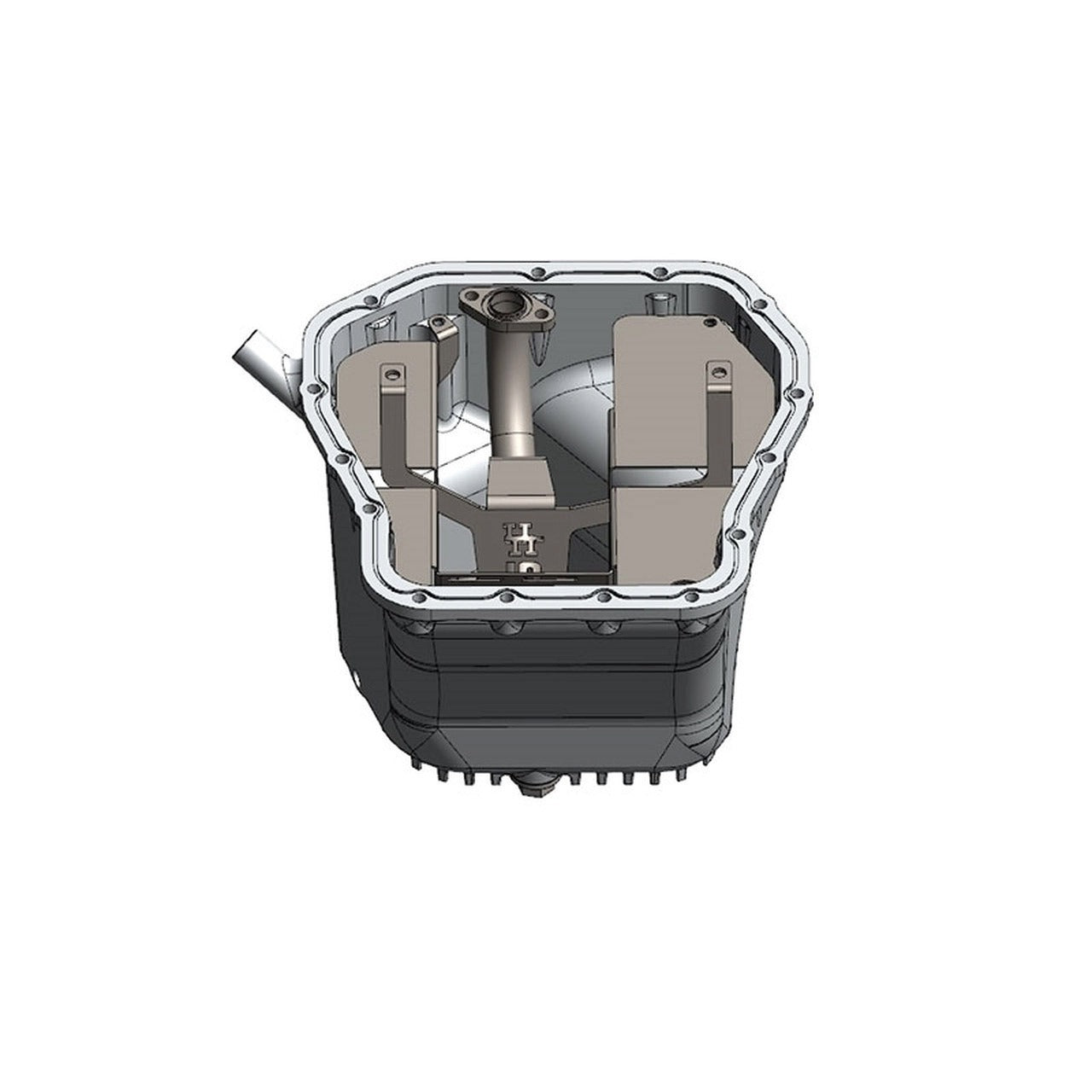 IAG EJ Street Series Oil Pan Package (Oil Pan, V2 Oil Pickup, Street Lower Baffle, Windage Tray) - Silver - 2002-2014 Subaru WRX / 2004-2021 STI / 2005-2009 Legacy GT / 2004-2013 Forester XT
