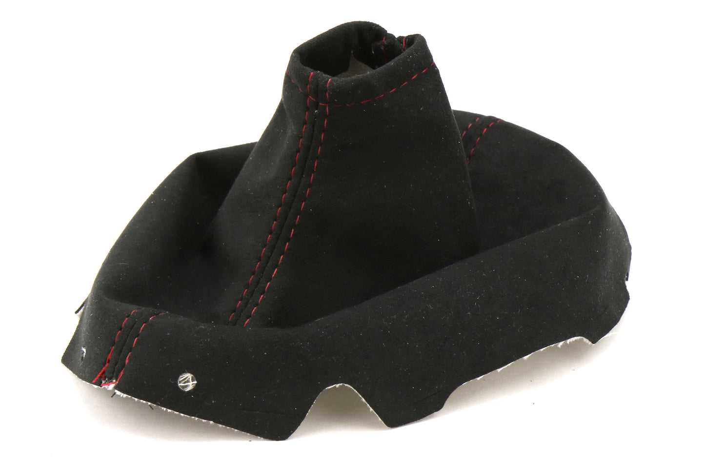 ASA1302040101 AutoStyled Black Microsuede Shift Boot w/ Red Stitching - 2015+ WRX,