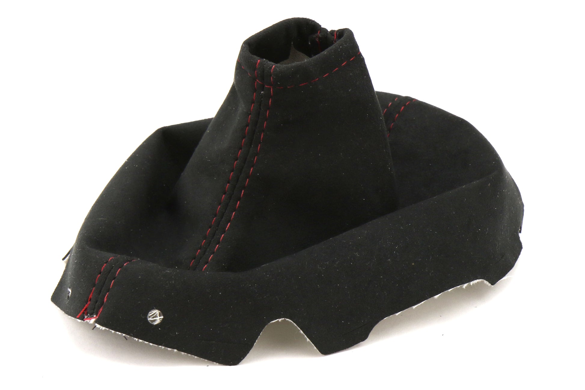 ASA1302040101 AutoStyled Black Microsuede Shift Boot w/ Red Stitching - 2015+ WRX,