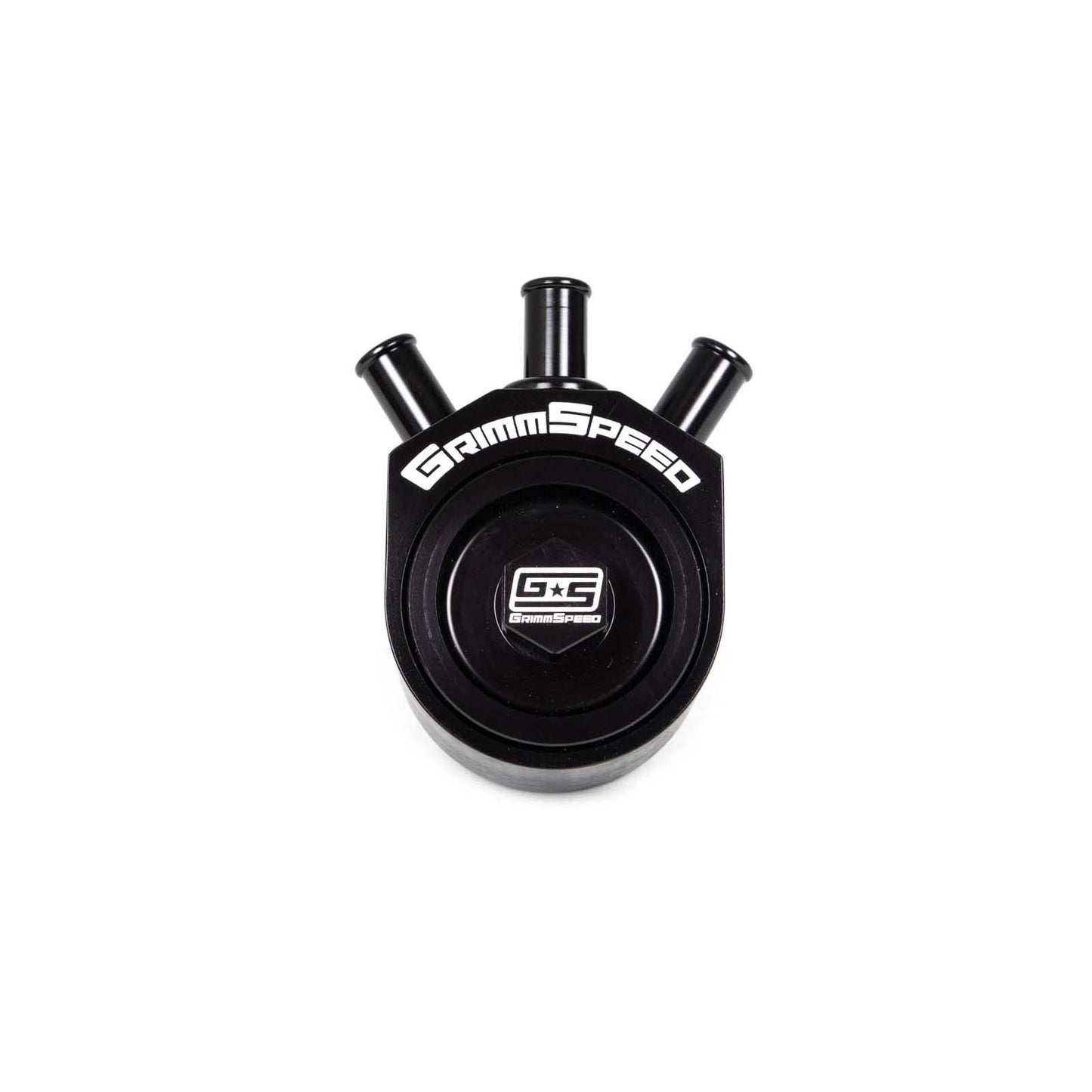 GRM078006 GrimmSpeed Air/Oil Separator (Black) - 2002-2007 Subaru WRX / 2004-2021 Subaru STI,