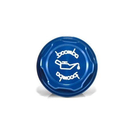 Boomba Racing Subaru Oil Cap - Blue - Subaru Universal