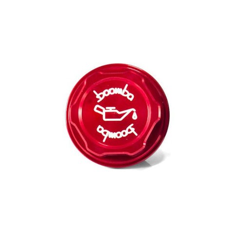 Boomba Racing Subaru Oil Cap - Red - Subaru Universal