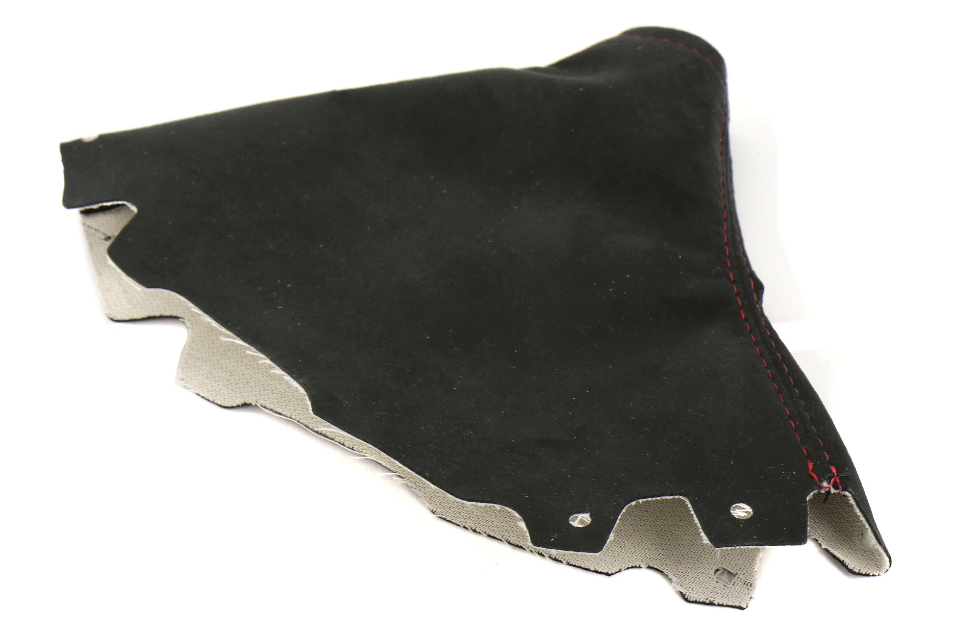 ASA1302040101 AutoStyled Black Microsuede Shift Boot w/ Red Stitching - 2015+ WRX,