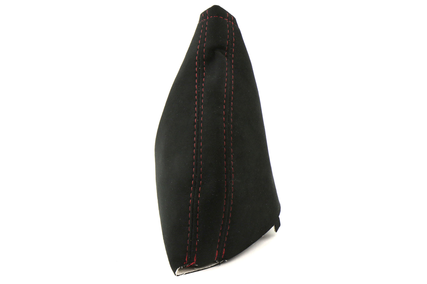 ASA1401040101 AutoStyled Black MicroSuede E-Brake Boot with Red Stitching - 2015+ WRX / STI,