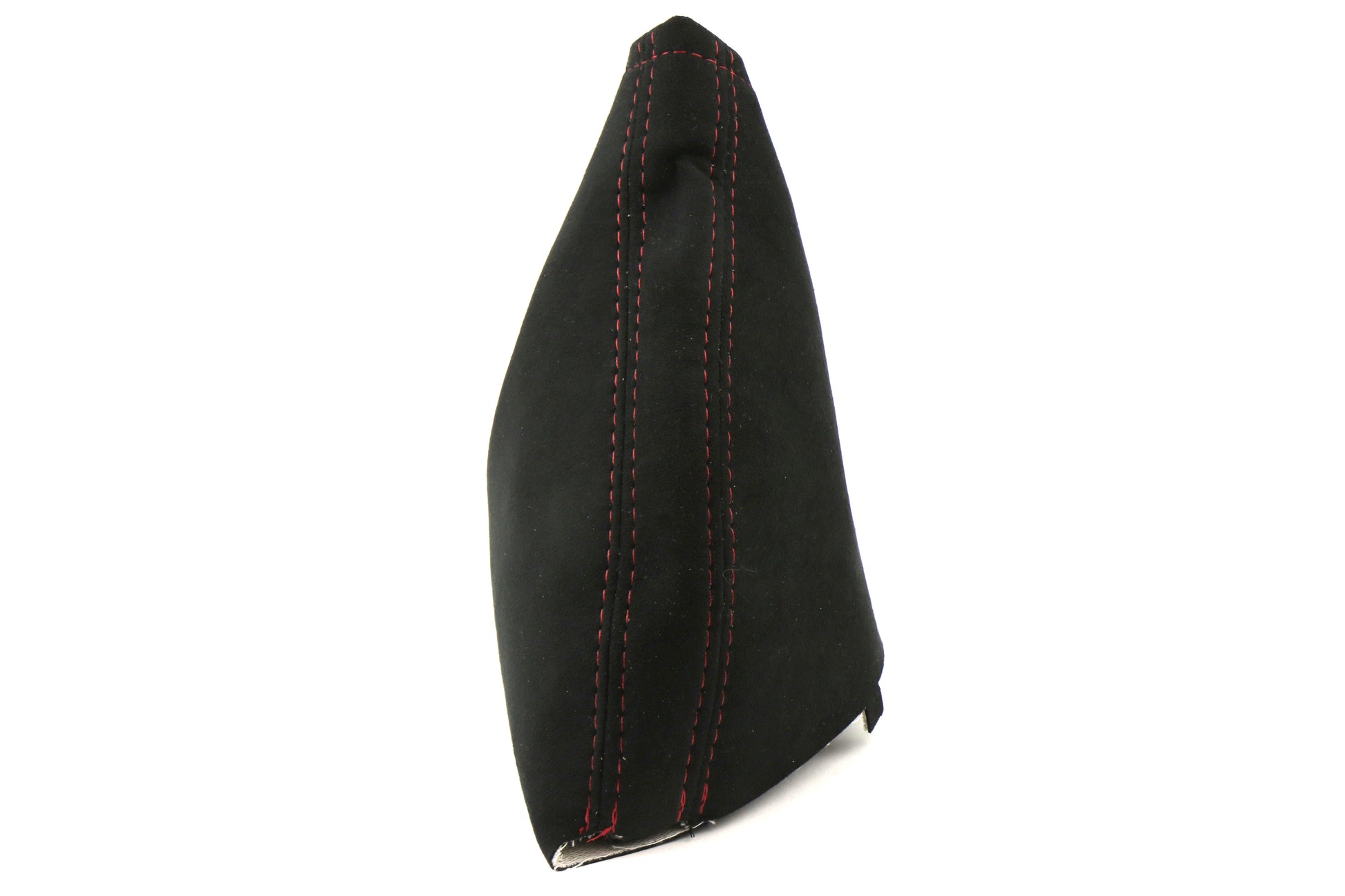 ASA1401040101 AutoStyled Black MicroSuede E-Brake Boot with Red Stitching - 2015+ WRX / STI,