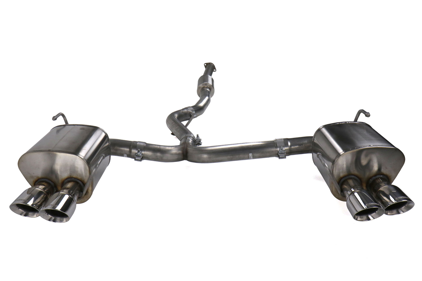 COR14857 Corsa 3" Catback Exhaust System - 2015+ WRX / 2015+ STI-Stainless Steel Tips,