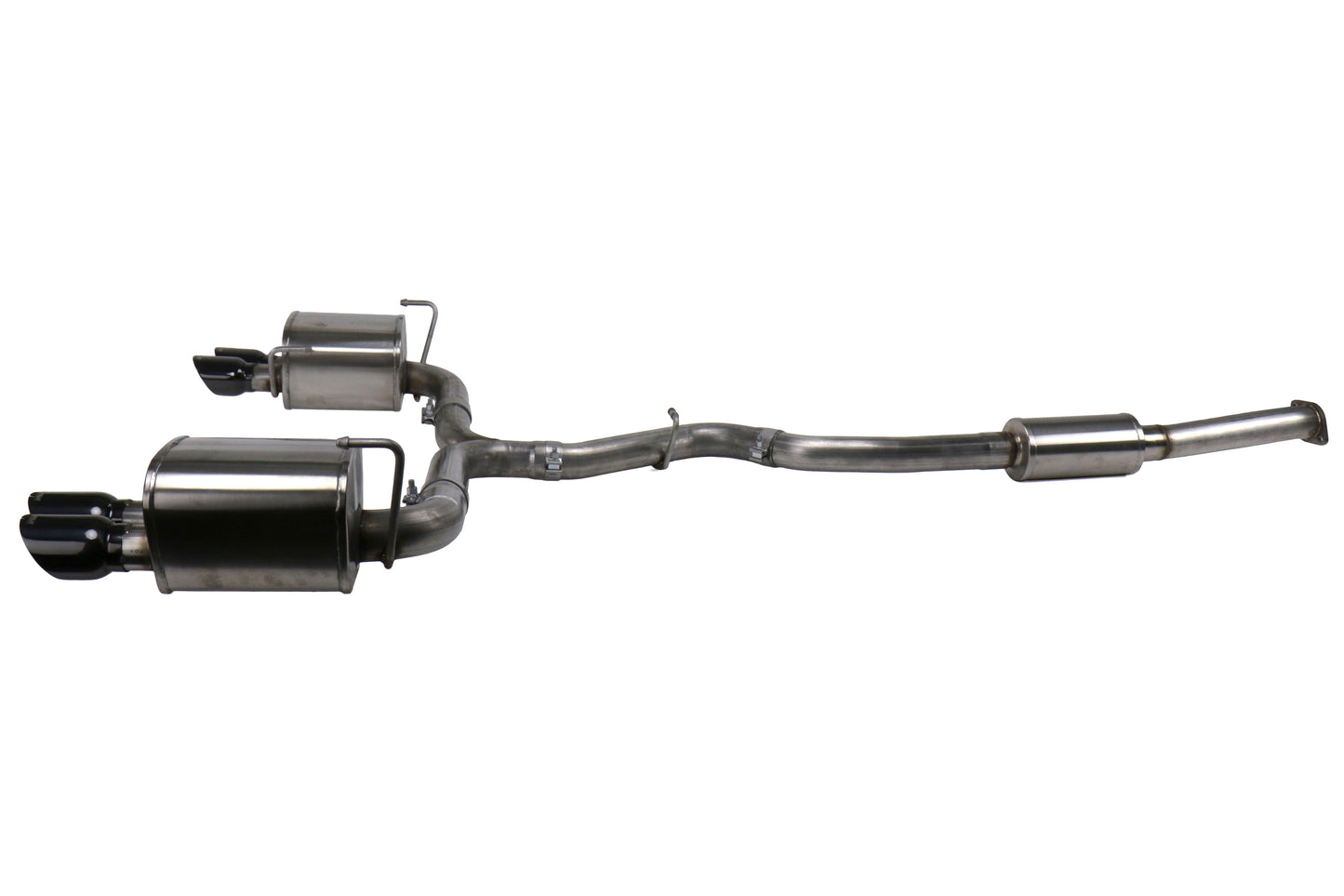 COR14857BLK Corsa 3" Catback Exhaust System - 2015+ WRX / 2015+ STI-Black Diamond Tips,