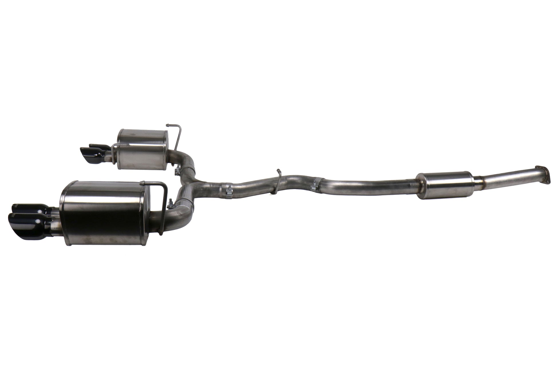 COR14857BLK Corsa 3" Catback Exhaust System - 2015+ WRX / 2015+ STI-Black Diamond Tips,