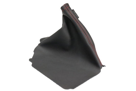 DarkMatterX  E-Brake Boot - Soul Black / Nappa Leather / Red Stitching - 2008-2021 Subaru WRX / STI / 2013-2017 Crosstrek / 2009-2013 Forester / 2008-2010 Outback