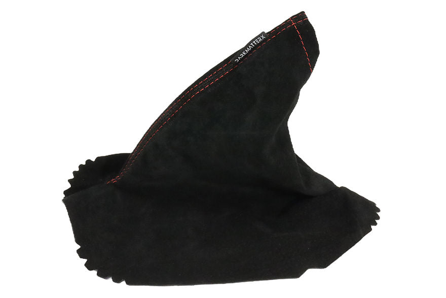 DarkMatterX  E-Brake Boot - Black / Suede / Red Stitching - 2022-2025 Subaru WRX (Right Hand Drive)