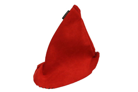 DarkMatterX  E-Brake Boot - Red / Alcantara - 2022-2025 Subaru WRX (Right Hand Drive)