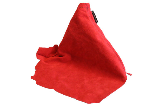 DarkMatterX  E-Brake Boot - Red / Alcantara / Black Stitching - 2008-2021 Subaru WRX / STI / 2013-2017 Crosstrek / 2009-2013 Forester / 2008-2010 Outback