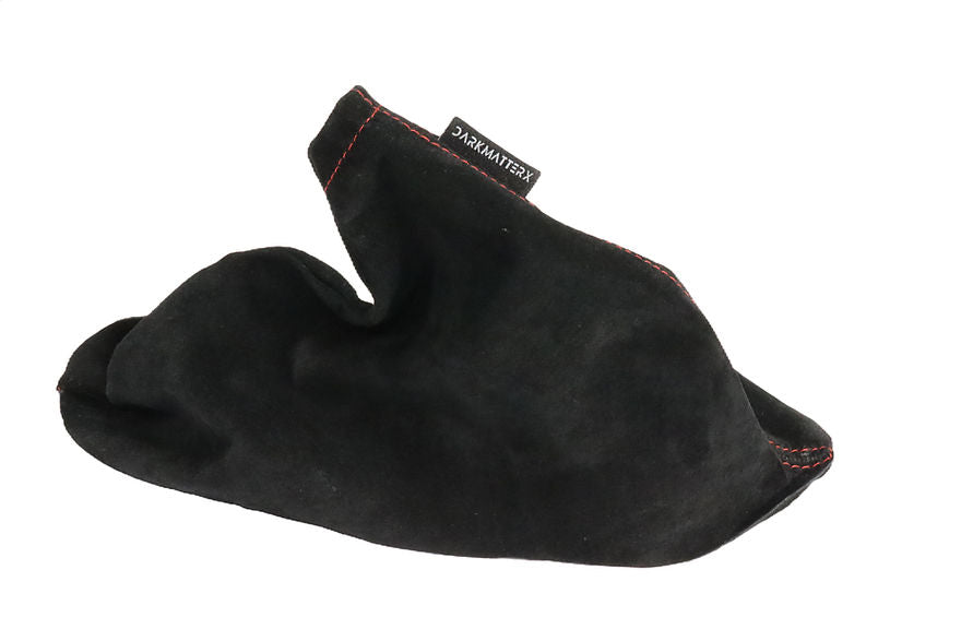 DarkMatterX  E-Brake Boot - Black / Suede / Red Stitching - 2005-2007 Subaru WRX / STI