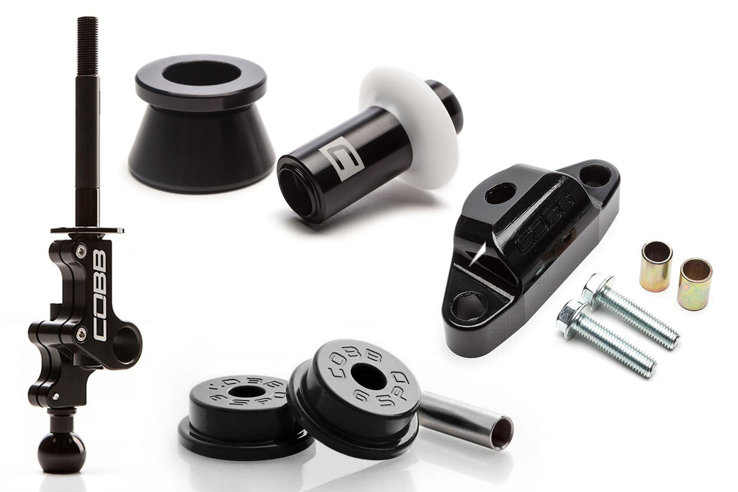 COBB Tuning Stage 2 Drivetrain Package w/ White / Black Lockout  - 2004-2021 Subaru STI