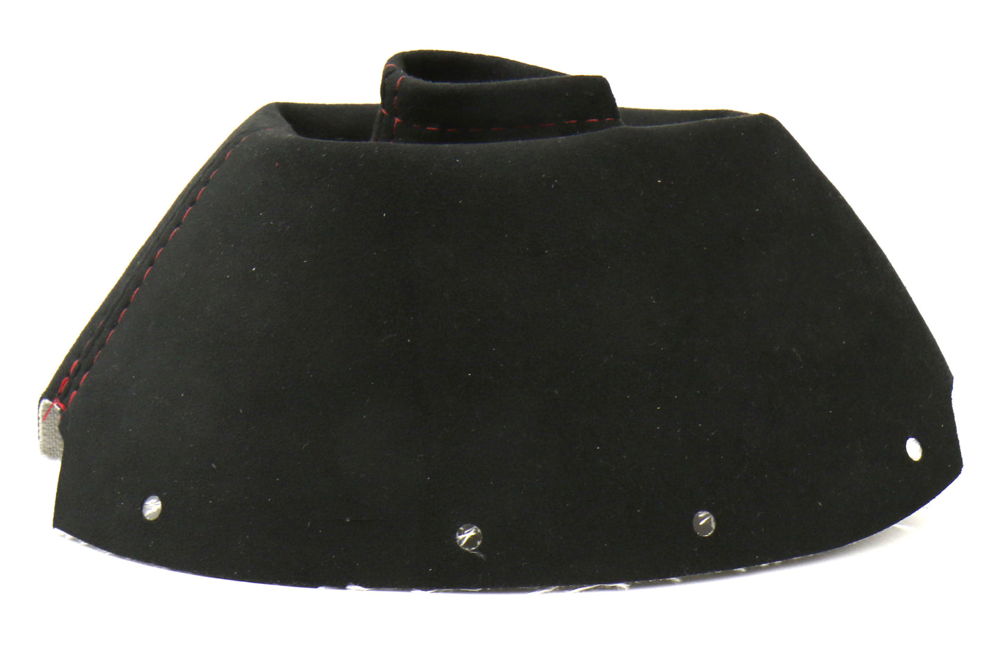 ASA1301050101 AutoStyled Black MicroSuede Shift Boot with Red Stitching Standard Shifter - 2015+ STI,