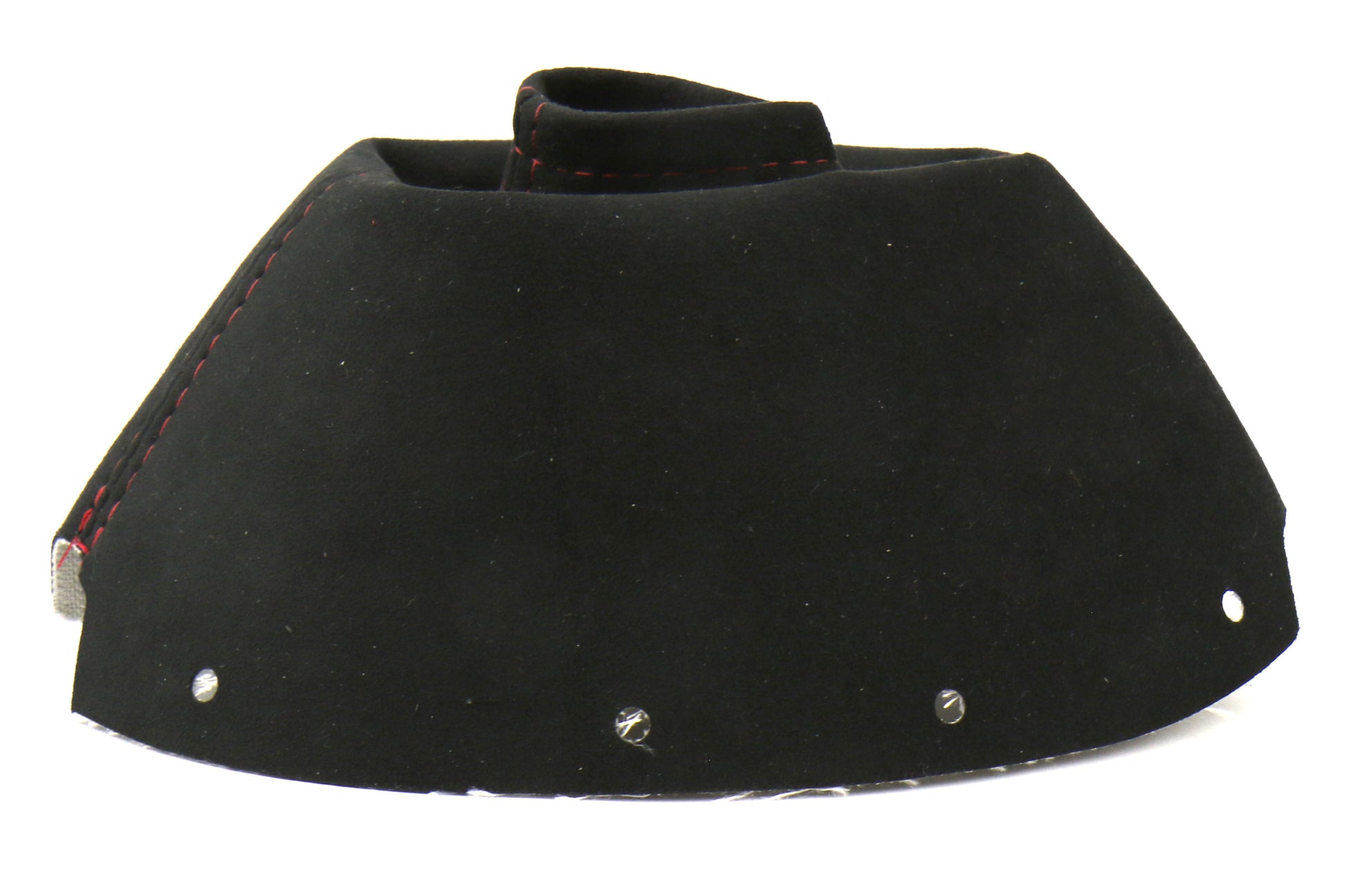 ASA1301050101 AutoStyled Black MicroSuede Shift Boot with Red Stitching Standard Shifter - 2015+ STI,