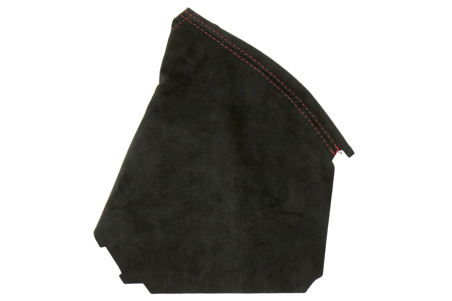 ASA1401040101 AutoStyled Black MicroSuede E-Brake Boot with Red Stitching - 2015+ WRX / STI,