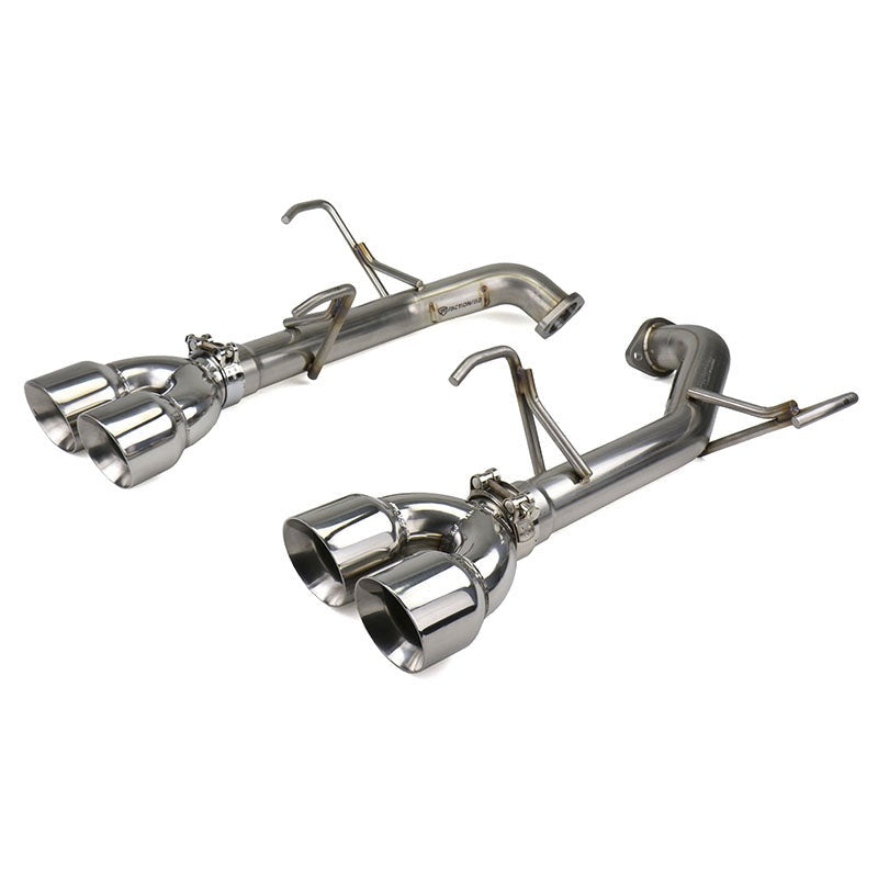 FactionFab Axle Back Exhaust - Polished Tip -  2011-2014 Subaru WRX / STI Sedan