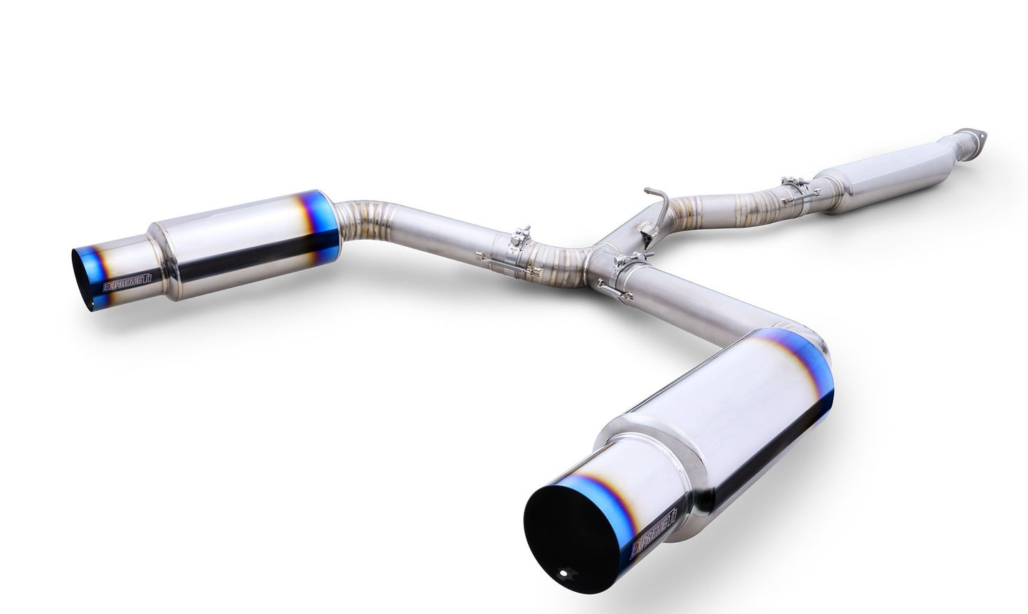 Tomei Full Titanium Muffler Expreme Ti Catback Exhaust System - Type-D - 2022-2024 Subaru WRX