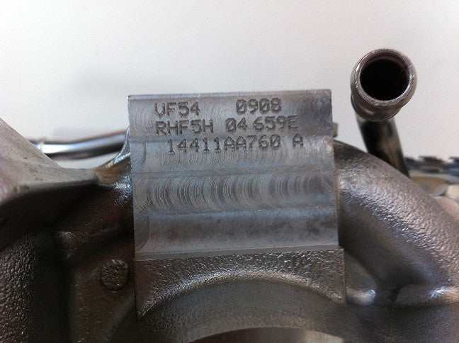 Tomioka Racing  Hybrid VF54 Turbo with TD05-20G (w/ Billet Wheel) - 2010 Subaru Legacy