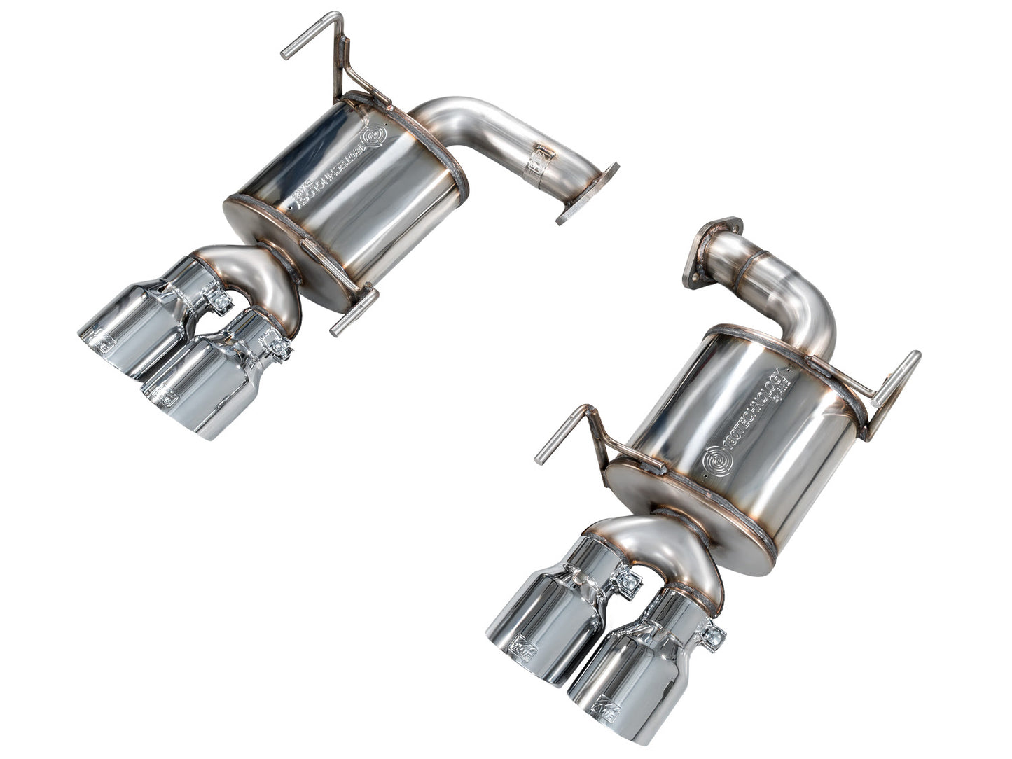 AWE Touring Edition Axleback Exhaust - Chrome Silver Tips - 2022-2025 Subaru WRX (VB)