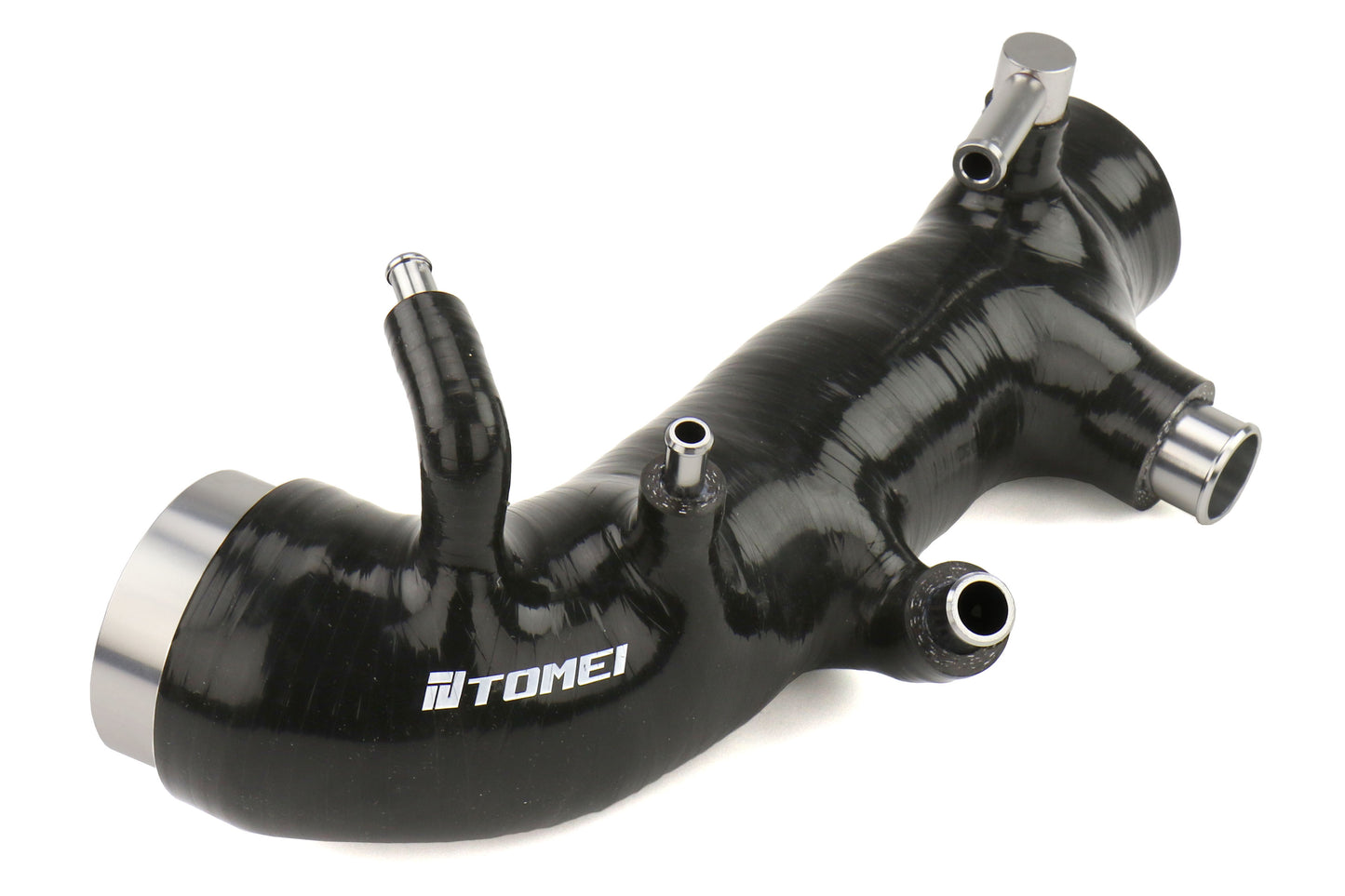 TOMTB301A-SB01B Tomei Silicone Turbo Inlet Hose (Black) - 2002-2007 Subaru WRX / 2004-2021 Subaru STI,