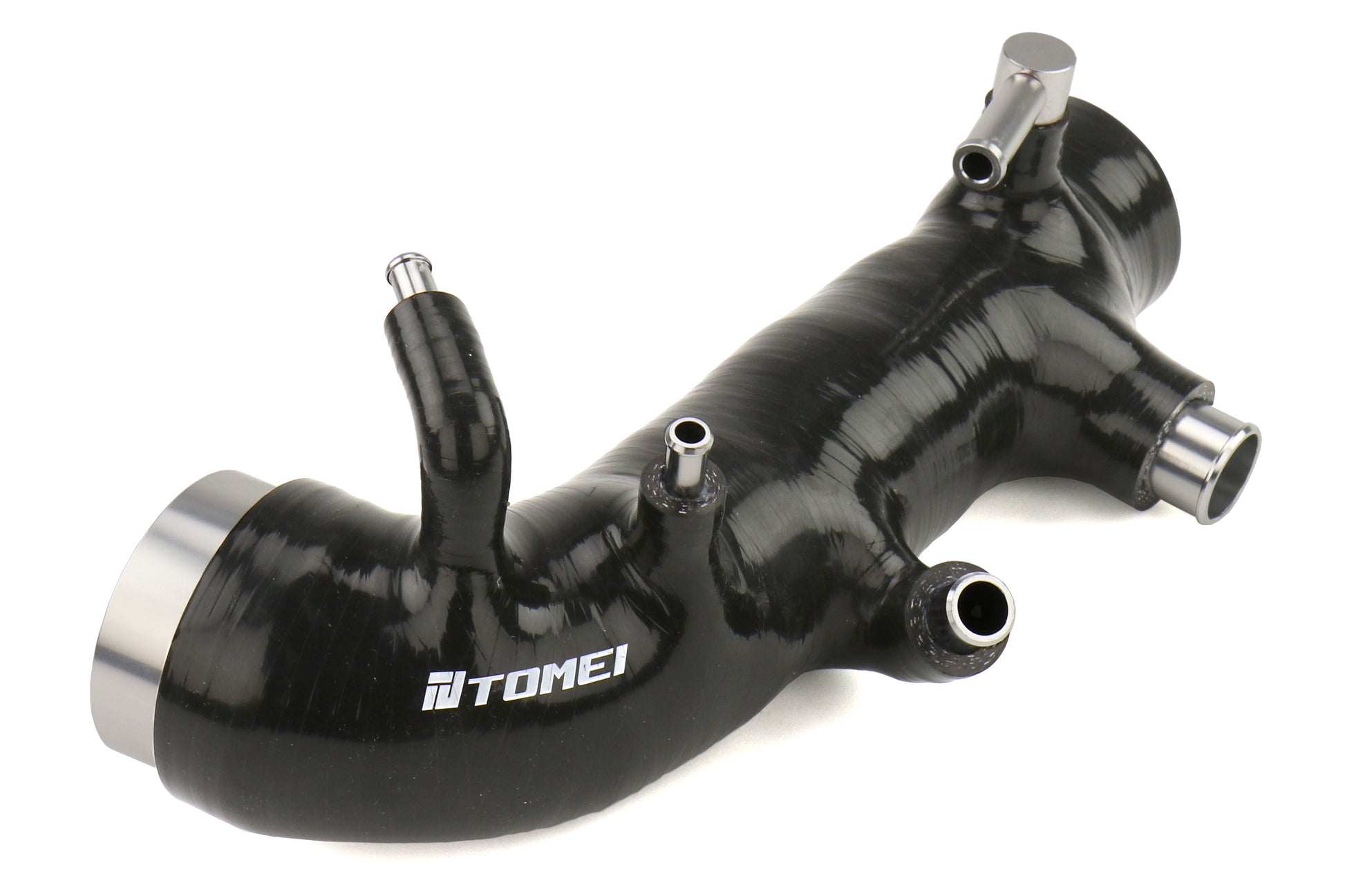 TOMTB301A-SB01B Tomei Silicone Turbo Inlet Hose (Black) - 2002-2007 Subaru WRX / 2004-2021 Subaru STI,