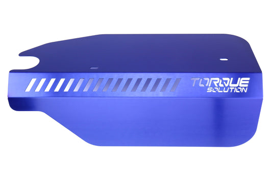 TQSTS-SU-289BU Torque Solution Engine Pulley Cover - 2015+ WRX / 2014+ Forester XT-Blue,