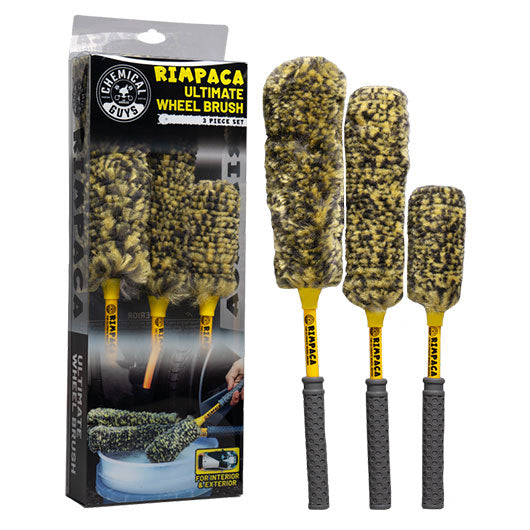 CHEACC617 Chemical Guys Rimpaca Ultimate Wheel Brush Set (3 Pcs),