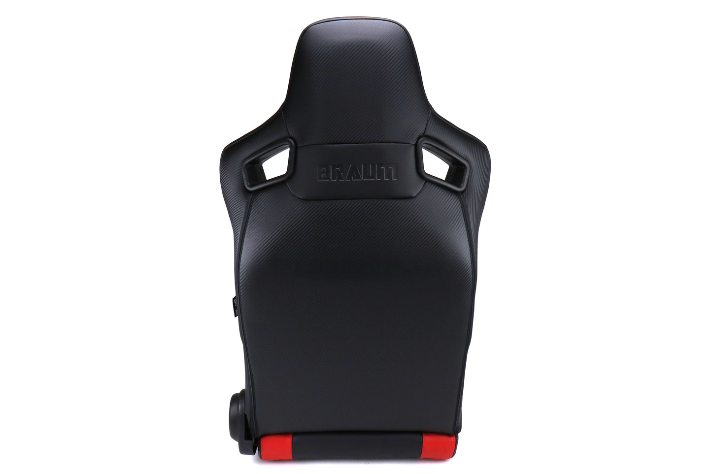 BRMBRR1-BKRD Braum Elite Series Racing Seat (Black & Red) - Universal,