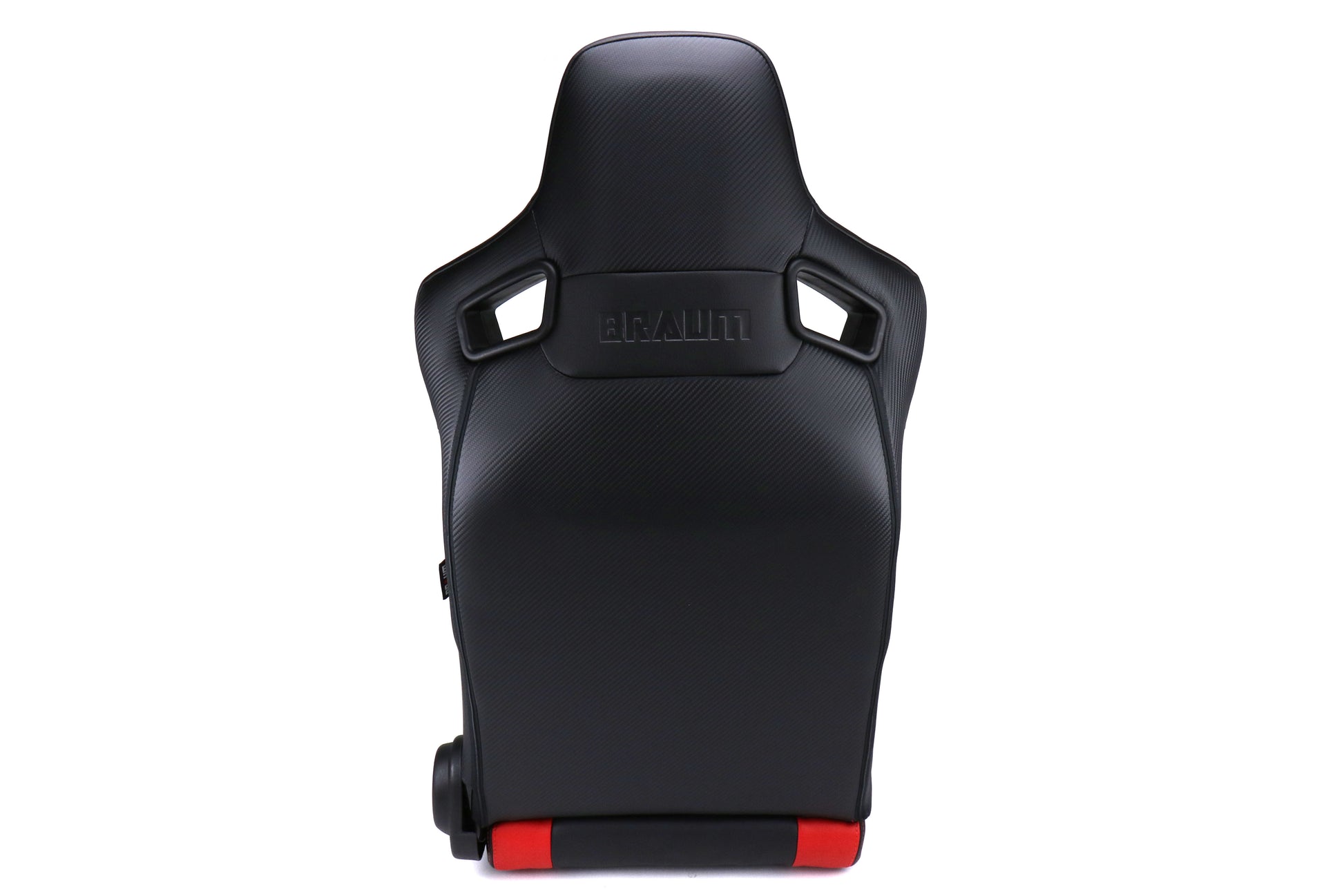 BRMBRR1-BKRD Braum Elite Series Racing Seat (Black & Red) - Universal,
