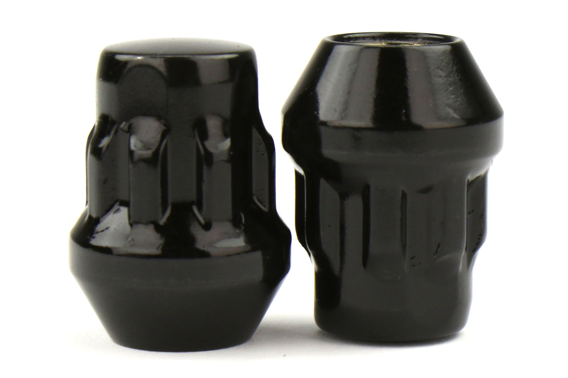 KICW603B19 PROJECT KICS BULL LOCK LUG NUT-Closed End Black,